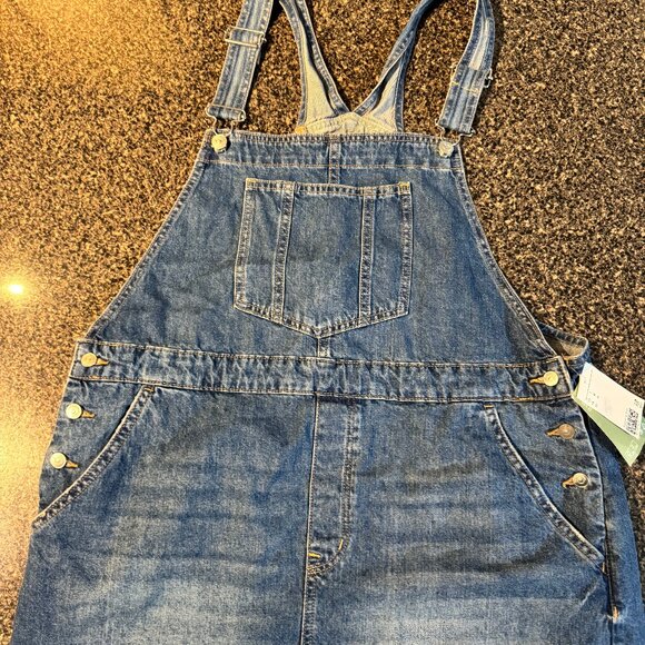 Jean Overall Skirt - Picture 4 of 4